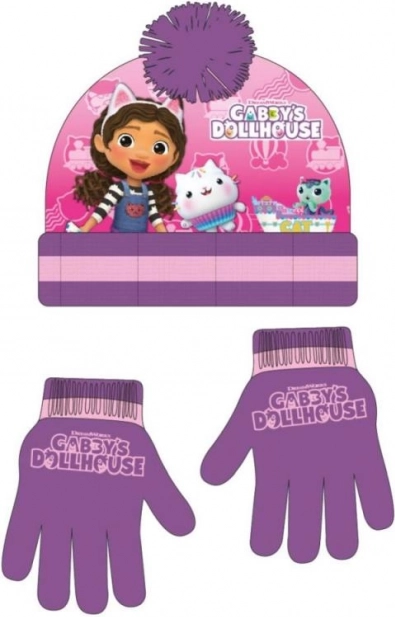 Zestaw czapki i rękawic Gabby3