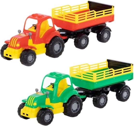 Traktor z przyczepą Mighty - 1 szt.