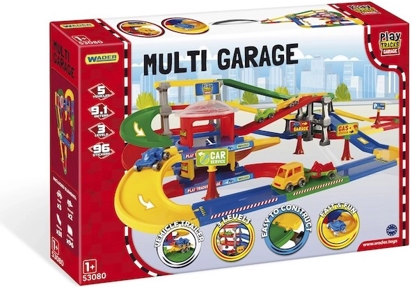 Parking garażowy z wiaduktem