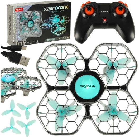 Dron RC Syma X26PRO 2,4 GHz Wi‑Fi czarny