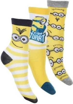 Zestaw skarpetek Minionki - 3 pary