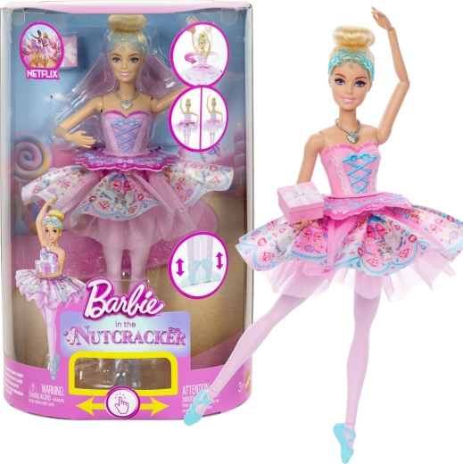 Barbie Dziadek do orzechów – baletnica Klara ze zmieniającą się spódniczką