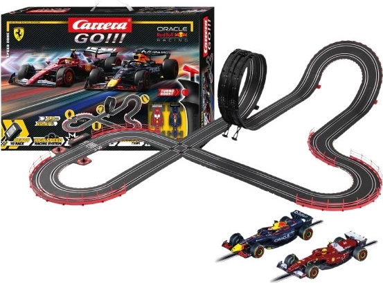 autodrom Carrera GO Speed Zone 6,3 m z bolidami F1 Ferrari i Red Bull