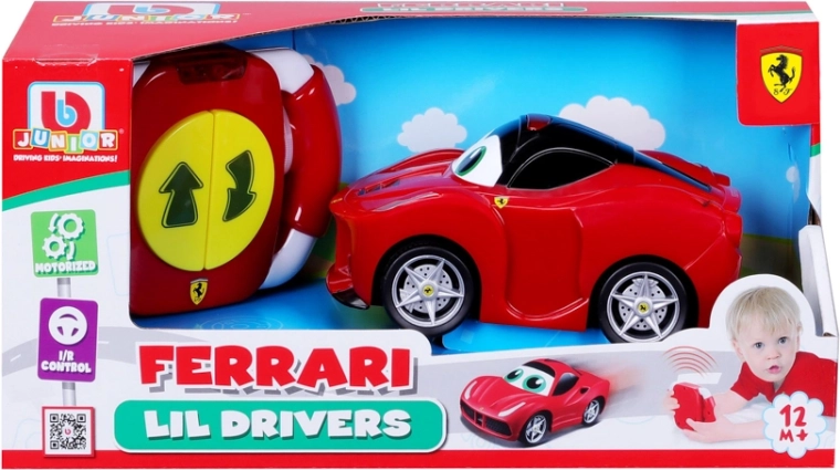 BB Junior RC LaFerrari czerwony samochodzik zdalnie sterowany