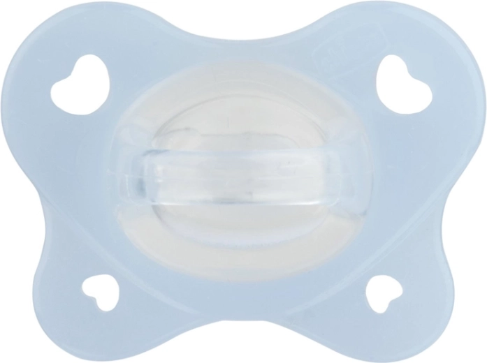 Chicco smoczek PhysioForma Dual Soft niebieski 0–2 miesiące 1 szt.