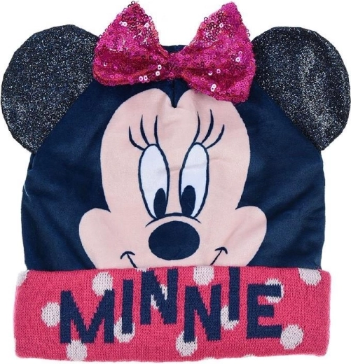Aksamitna czapka Minnie
