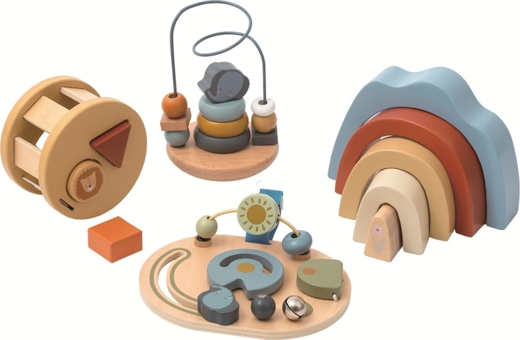 2Kids Toys zestaw zabawek dla najmłodszych 4 w 1 – 4 szt.