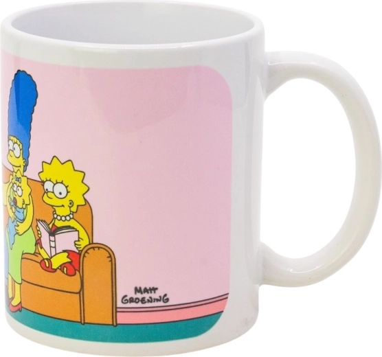 Ceramiczny kubek 325 ml THE SIMPSONS – Rodzina