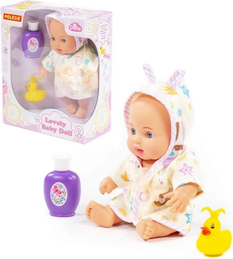 Lalka Lovely 24 cm z zestawem do kąpieli