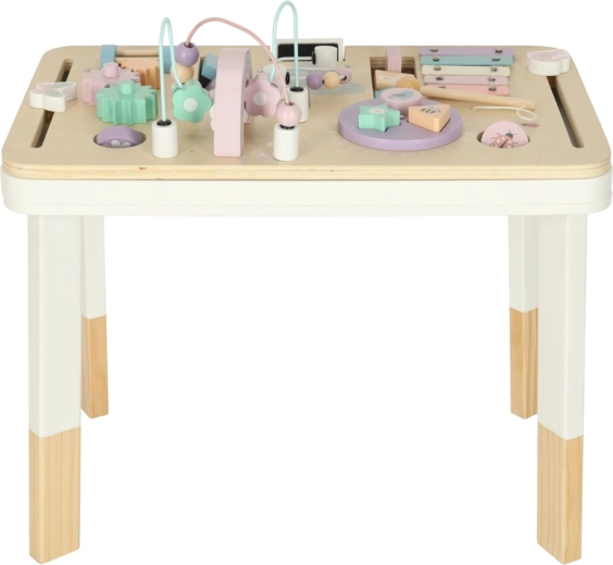 Bezpieczne, drewniane wykonanie z zaokrąglonymi krawędziami