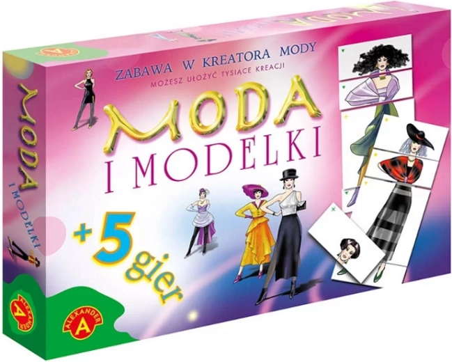 Moda i modelki – kreatywna gra towarzyska