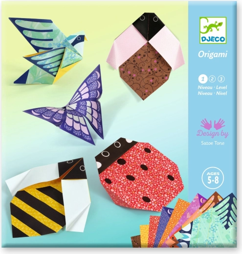 Djeco origami w ogrodzie - 1 szt.