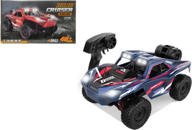 Terenowy samochód RC 4x4 z pilotem i ładowanym akumulatorem