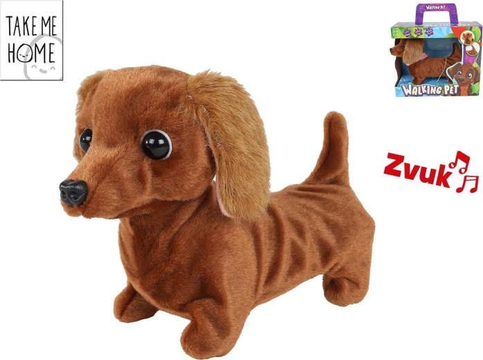 Pluszowy jamnik Take Me Home – interaktywna zabawka dla dzieci