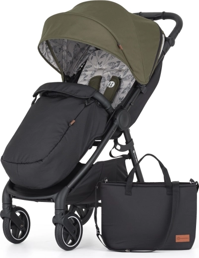Petite&Mars wózek sportowy Royal3 black mature olive
