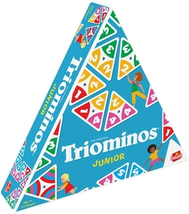 Goliath Triominos Junior – gra dla dzieci z liczbami i kolorami