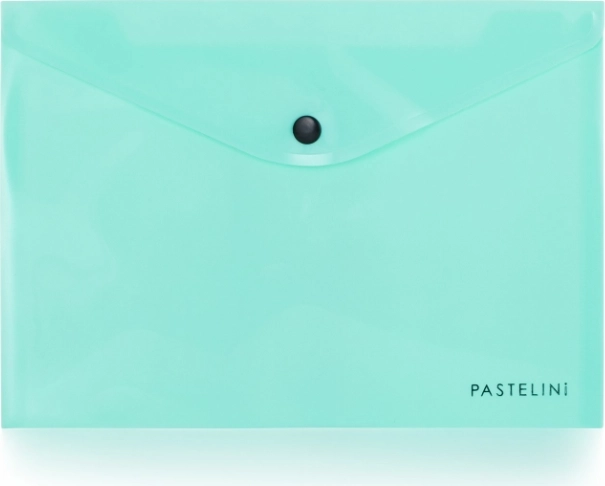 Koperta na zatrzask A5 Pastelini zielona