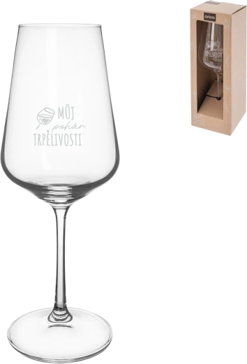 Kieliszek do wina „Mój kielich cierpliwości” 0,45 l
