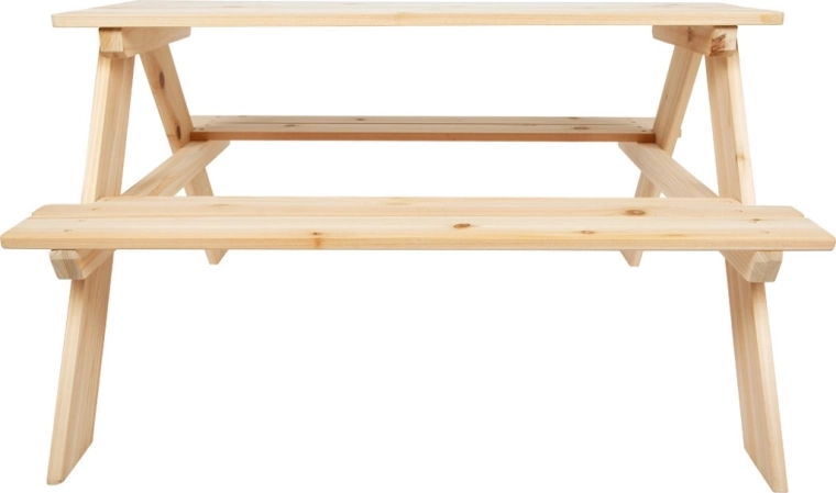 Zintegrowane ławeczki dla wygodnego siedzenia