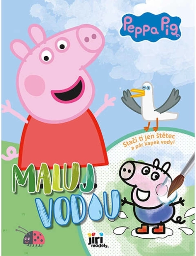 Maluj wodą A4 Świnka Peppa