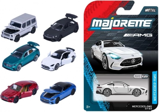 Metalowy samochodzik MERCEDES‑AMG Premium 1:64 z otwieranymi elementami