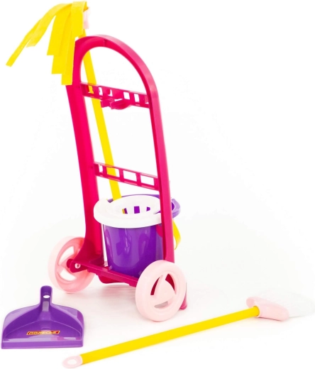 Kompletne akcesoria do zabawy w sprzątanie