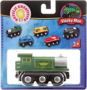 Pociągi Max – zielona lokomotywa