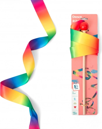 Wstążka taneczna z pałeczką