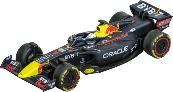 samochód z napędem pull-back red bull racing rb19 max verstappen 1:43