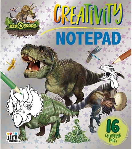 Blok do kolorowania Dinozaury