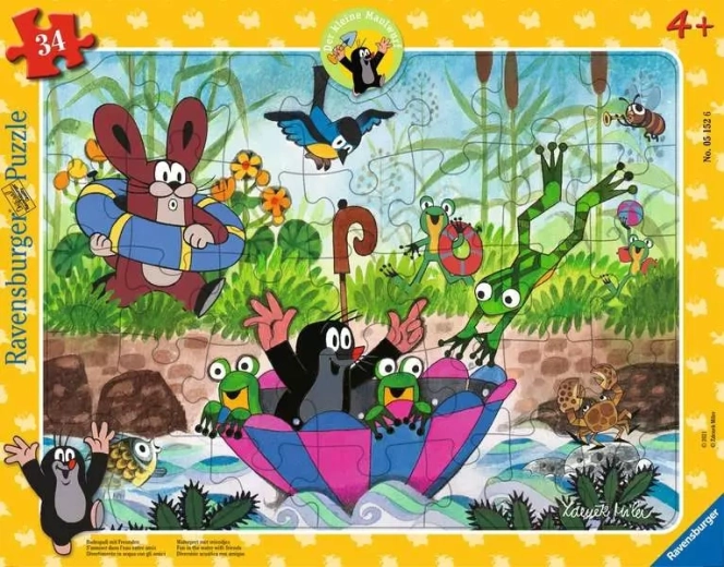 Ravensburger układanka Krecik – puzzle 34 elementy