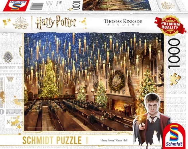 Puzzle Harry Potter: Wielka Sala 1000 elementów