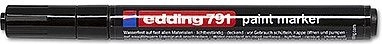 Lakierowy marker edding 791 czarny