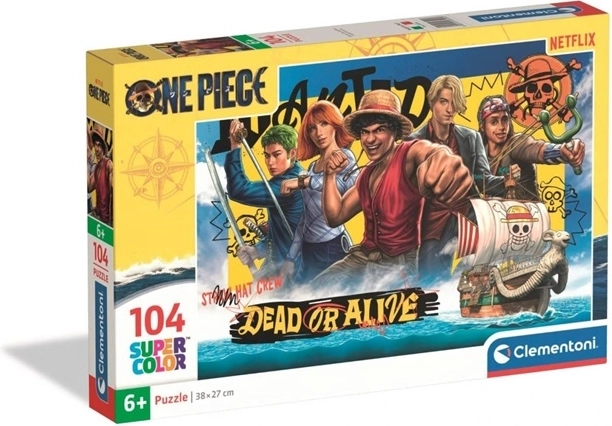 Puzzle Clementoni One Piece Netflix 104 elementy Super Color