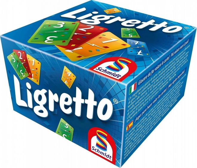 Gra karciana Ligretto - niebieska