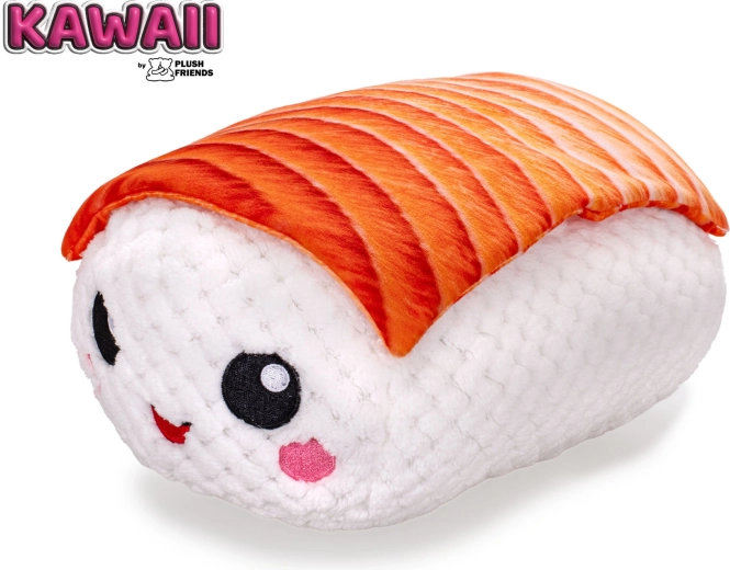 Plush Friends Kawaii pluszowe sushi nigiri z łososiem 25 cm
