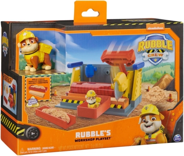 Zestaw warsztatowy Psi Patrol Rubble i jego ekipa