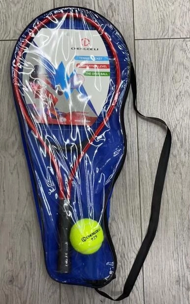 Dziecięca rakieta tenisowa z piłką 53 cm