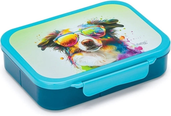 Lunchbox z przegródkami crazy animals – pies
