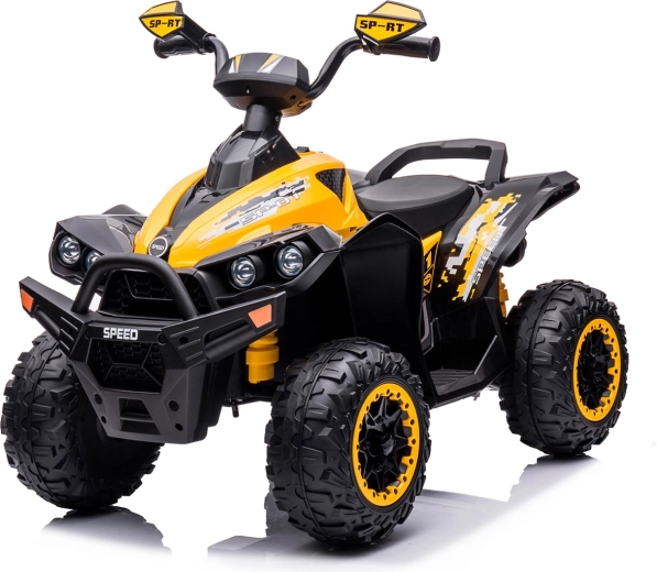 Chipolino elektryczny pojazd czterokołowy ATV Speed żółty