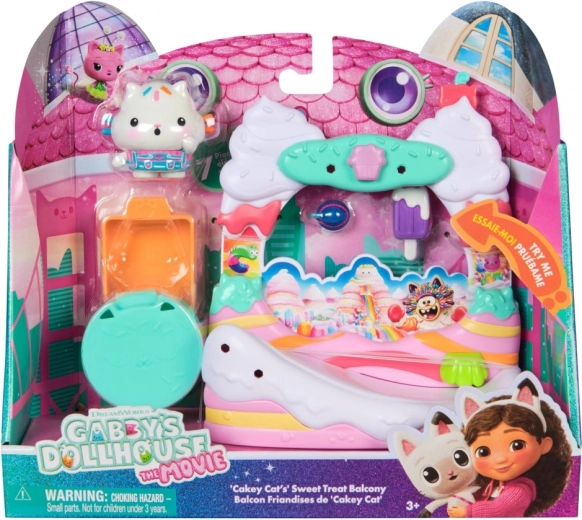 Magiczny domek Gabi – balkonowy zestaw Cukiernia z Tortusią