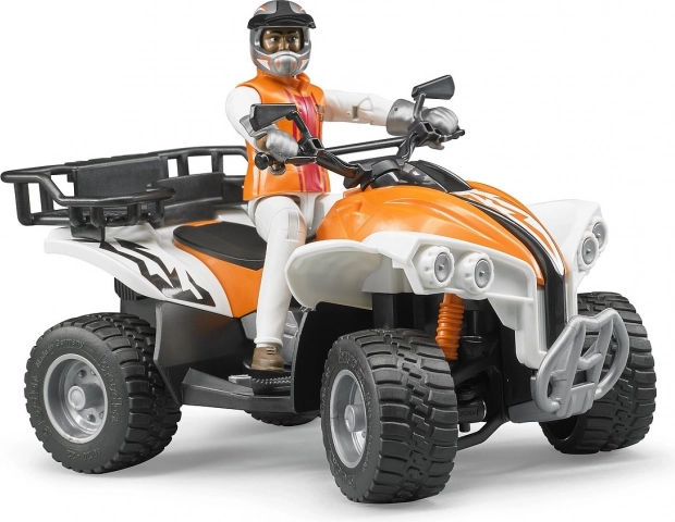 Bruder bworld quad z kierowcą 1:16