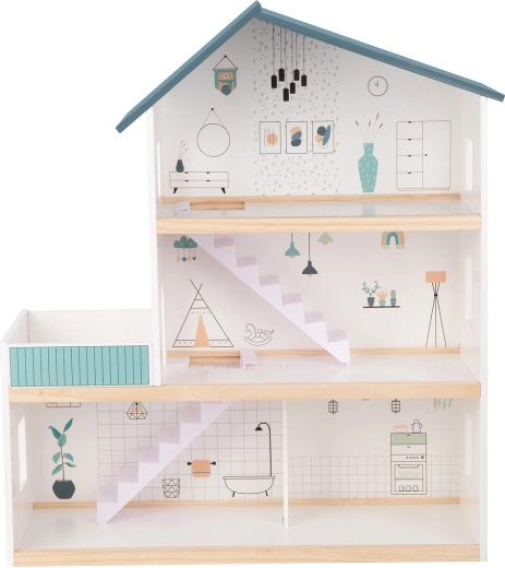 Otwarty, trzypiętrowy design dla łatwego dostępu