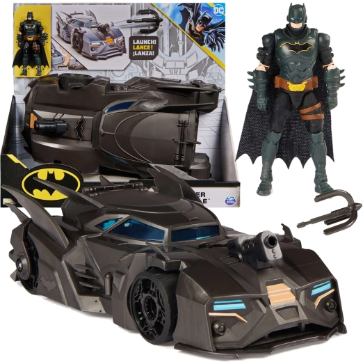 DC Comics Batman z figurką i Batmobilem