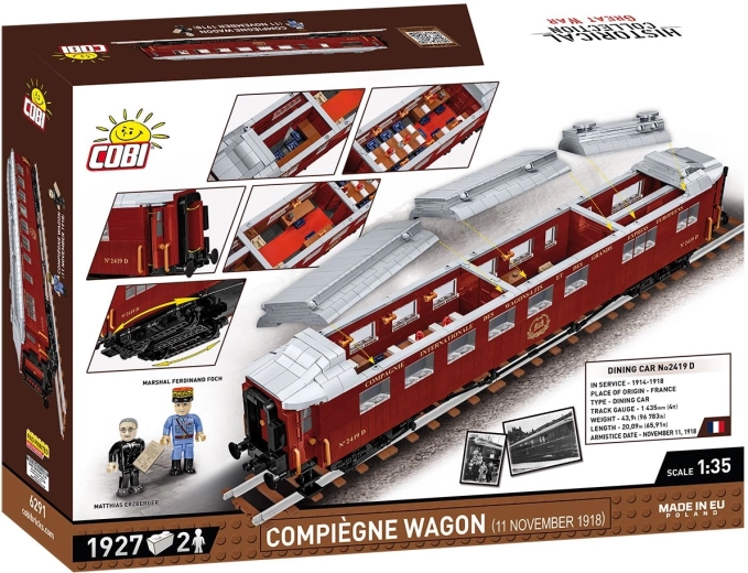 Historyczny wagon w skali 1:35