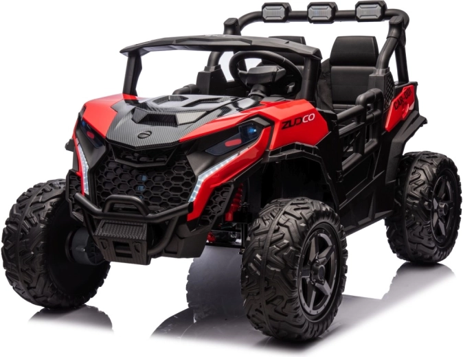Dziecięcy elektryczny buggy Observer 4x4 czerwony