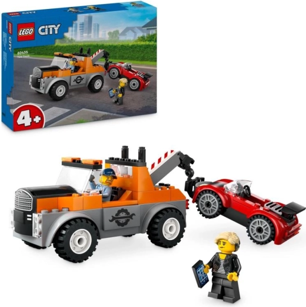 LEGO® City 60435 Laweta i naprawa sportowego auta