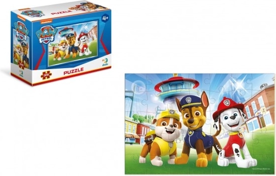 Minipuzzle Psi Patrol 35 elementów w pudełku
