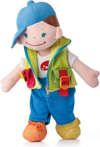 Sensoryczna lalka z klamerkami Krystian