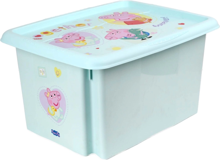 Pojemnik do przechowywania z pokrywką Peppa Pig 15 l